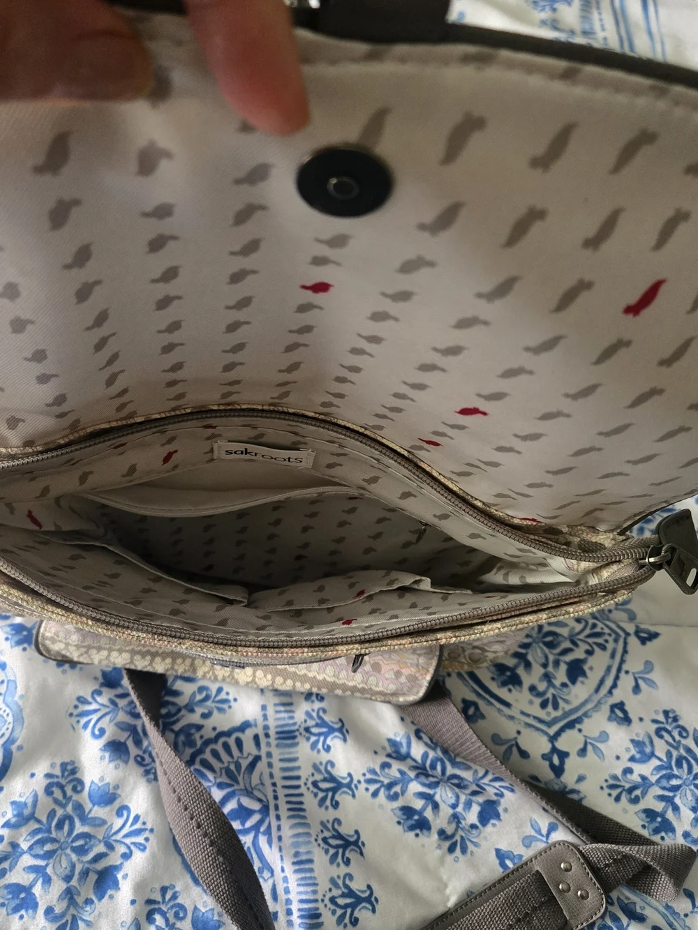 Sakroots Convertible Backpack Crossbody Bag